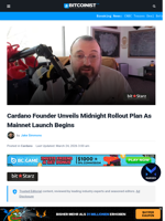 Cardano Founder Unveils Midnight Rollout Plan