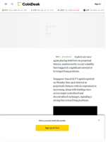 Leveraged Bitcoin (BTC) Longs are Back in Force, Trading Firm Says