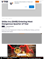 Shiba Inu (SHIB) Entering Most Dangerous Quarter of Year