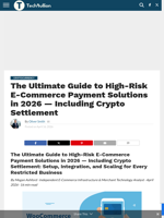 The Ultimate Guide to High-Risk E-Commerce Payment Solutions in 2026 — Including Crypto Settlement - TechBullion
