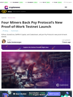 Major Miners Back Psy Protocol’s POW Testnet