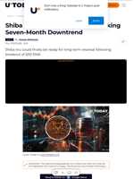 Shiba Inu (SHIB) on Verge of Breaking Seven-Month Downtrend