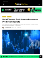 Retail Traders Post Steeper Losses on Prediction Markets - CoinCentral