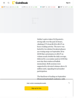 XLM Surges 3.7% as Final-Hour Breakout Drives Fresh Momentum