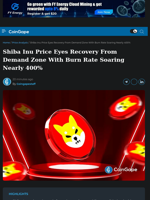 Shiba Inu Price Eyes Recovery From Demand Zone