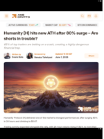Humanity [H] hits new ATH after 80% surge – Are shorts in trouble? - AMBCrypto