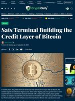 Sats Terminal Building the Credit Layer of Bitcoin - Crypto Daily