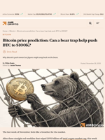 Bitcoin price prediction: Can a bear trap help push BTC to $100K? - AMBCrypto