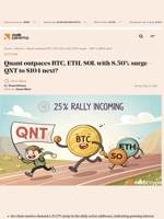 Quant (QNT) outperform BTC, ETH, SOL: 25% rally ahead?