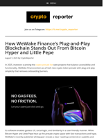How WeWake Finance’s Plug-and-Play Blockchain Stands Out From Bitcoin Hyper and Little Pepe