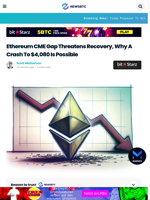 Ethereum CME Gap Threatens Recovery, Why A Crash To $4,080 Is Possible