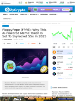 FloppyPepe (FPPE): Why This AI-Powered Meme Token Is Set To Skyrocket 55x In 2025