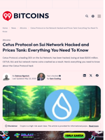 Cetus Protocol Hack, CETUS And SUI Prices Crash