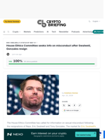 House Ethics Committee seeks info on misconduct after Swalwell, Gonzales resign