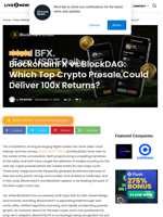 BlockchainFX vs BlockDAG: Which Top Crypto Presale Could Deliver 100x Returns? | Live Bitcoin News