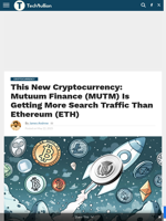 This New Cryptocurrency: Mutuum Finance (MUTM) Is Getting More Search Traffic Than Ethereum (ETH) - TechBullion