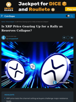 Is XRP Price Gearing Up for a Rally as Reserves Collapse?