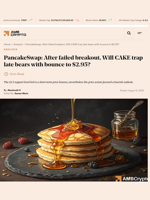 PancakeSwap: After failed breakout, Will CAKE trap late bears with bounce to $2.95? - AMBCrypto