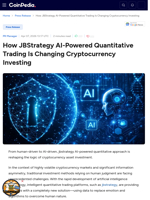 How JBStrategy AI-Powered Quantitative Trading Is Changing Cryptocurrency Investing