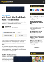 a16z Reveals What TradFi Really Wants From Blockchain