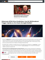 Ethereum (ETH) Price Prediction: Can $2,190 Breakout Trigger Upside as On-Chain Strength Builds? - Brave New Coin