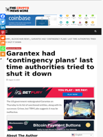 Garantex had ‘contingency plans’ last time authorities tried to shut it down - The Crypto News Wire