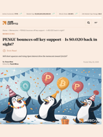 PENGU bounces off key support - Is $0.020 back in sight? - AMBCrypto