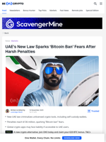 Did the UAE Just Ban Bitcoin? New Law Sparks Global Panic