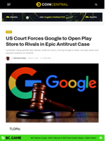 US Court Forces Google to Open Play Store to Rivals in Epic Antitrust Case - CoinCentral
