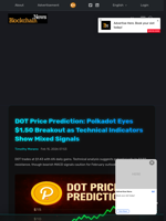 DOT Price Prediction: Polkadot Eyes $1.50 Breakout as Technical Indicators Show Mixed Signals - Blockchain.News