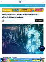 Bitcoin Network Activity Hits New 2025 Peak — What This Means For Price