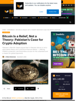 Bitcoin Isn’t Speculation In Pakistan — It’s Survival