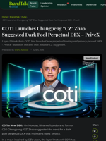 COTI Launches Changpeng 