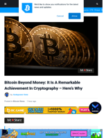 Bitcoin Beyond Money: It Is A Remarkable Achievement In Cryptography - Here’s Why | Bitcoinist.com