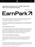 EarnPark Announces Tier 3 PARK Token Sale After Two Successful Rounds - Visionary Financial