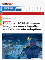 Fictional 2028 AI memo imagines mass layoffs and stablecoin adoption - The Crypto News Wire
