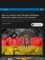 German Asset Manager DekaBank Rolls Out Crypto Services for Investors