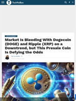 Dogecoin and Ripple Prices Bleeding? This Presale Coin Is Bucking the Trend