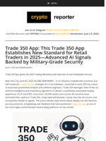Trade 350 App: This Trade 350 App Establishes New Standard for Retail Traders in 2025—Advanced AI Signals Backed by Military-Grade Security