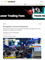 Recapping Consensus Hong Kong 2026