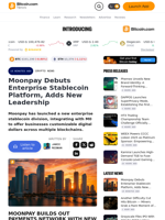 Moonpay Debuts Enterprise Stablecoin Platform, Adds New Leadership – Crypto News Bitcoin News