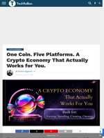 One Coin. Five Platforms. A Crypto Economy That Actually Works for You. - TechBullion