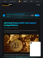 xAI's Grok Powers 2.5M+ Voice Agents on Vapi Platform - Blockchain.News