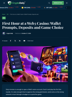 First Hour at a Web3 Casino: Wallet Prompts, Deposits and Game Choice - Crypto Daily