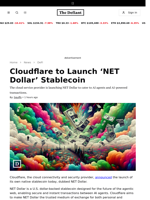 Cloudflare to Launch ‘NET Dollar’ Stablecoin - 