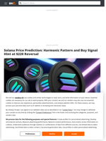 Solana Price Prediction: Harmonic Pattern and Buy Signal Hint at $220 Reversal - Brave New Coin