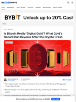 What the Crypto Black Friday Revealed About Gold’s Strength