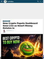 New Crypto Pepeto Dashboard Goes Live as Smart Money Rotates In - TechBullion