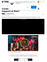 Cardano Bloodbath Grows, Is $0.70 Support at Risk?