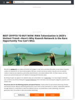 BEST CRYPTO TO BUY NOW: RWA Tokenization Is 2025’s Hottest Trend—Here’s Why Kaanch Network Is the Rare Opportunity You Can’t Miss - Brave New Coin